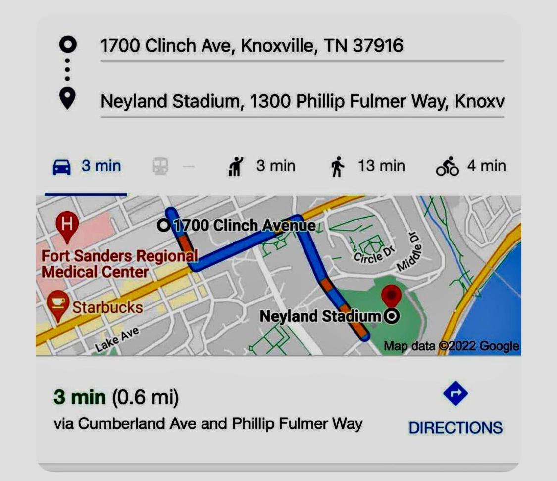 Condo Close To Stadium And Free Parking Knoxville Bagian luar foto